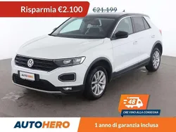 Bianco Usata 2020 VW T-Roc Advance SUV | 19.099 € (Buon prezzo)