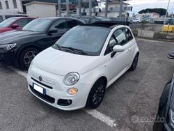 Bianco Usata 2015 Fiat 500 S Cabrio | 9800 € (Buon prezzo)