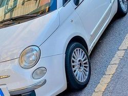 Bianco Usata 2009 Fiat 500 Tre volumi | 5300 €