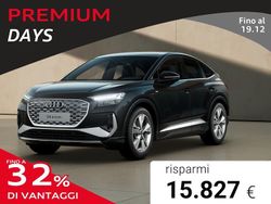Nero mito metallizzato Nuova 2025 Audi Q4 Sportback e-tron Advanced SUV | 59.750 € (Molto cara)