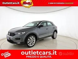 Indium grey metallizzato nero Usata 2021 VW T-Roc Sportline SUV | 20.400 € (Super prezzo)