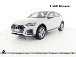 2y bianco ghiacciaio metallizzato Usata 2021 Audi Q5 Sportback Advanced SUV | 43.500 € (Ottimo prezzo)