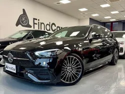 Nero ossidiana Usata 2022 Mercedes C220 AMG Line Premium Station wagon | 36.500 € (Buon prezzo)