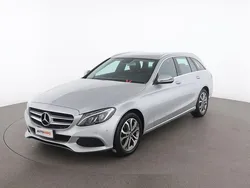 Argento Usata 2017 Mercedes C200 Station wagon | 19.499 € (Buon prezzo)