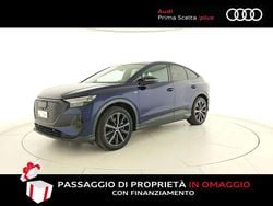 Blu navarra metallizzato Usata 2024 Audi Q4 Sportback e-tron S-Line SUV | 43.900 € (Ottimo prezzo)