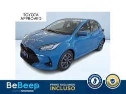 Blu metallizzato Usata 2021 Toyota Yaris Hybrid Trend Tre volumi | 16.100 € (Buon prezzo)