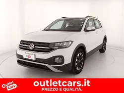Pure white Usata 2022 VW T-Cross Sportline SUV | 20.200 € (Buon prezzo)