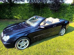 Blu Usata 2004 Mercedes CLK200 Elegance Cabrio | 12.900 € (Buon prezzo)