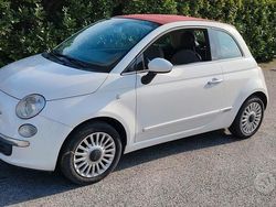 Bianco Usata 2010 Fiat 500 Lounge Cabrio | 4300 € (Buon prezzo)