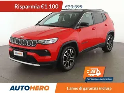 Rosso Usata 2021 Jeep Compass Limited SUV | 21.599 € (Buon prezzo)
