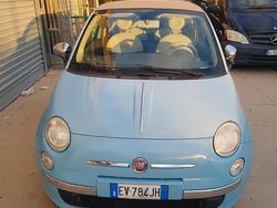 Blu Usata 2014 Fiat 500C Pop Star Cabrio | 9000 € (Buon prezzo)