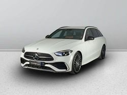 Bianco Usata 2023 Mercedes C220 AMG line Station wagon | 39.900 € (Buon prezzo)