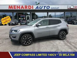 Grigio met Usata 2017 Jeep Compass Limited SUV | 14.400 € (Ottimo prezzo)