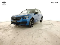 Blu tetto nero Usata 2022 Skoda Kamiq Monte Carlo SUV | 20.400 € (Buon prezzo)