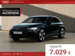 Nero mito metallizzato Nuova 2025 Audi A3 Sportback Advanced Plus Tre volumi | 43.100 € (Super prezzo)