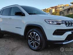 Bianco Usata 2022 Jeep Compass Limited SUV | 18.500 € (Buon prezzo)