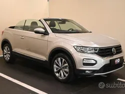 Argento Usata 2021 VW T-Roc Cabriolet Style Cabrio | 25.900 € (Buon prezzo)