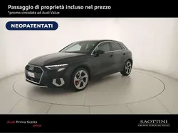 Nero mito metallizzato Usata 2021 Audi A3 Sportback g-tron Advanced Tre volumi | 20.400 € (Super prezzo)