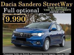 Blu Usata 2022 Dacia Sandero Tre volumi | 9990 € (Buon prezzo)