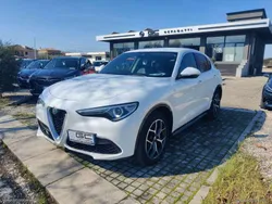 Bianco Usata 2021 Alfa Romeo Stelvio Ti SUV | 33.900 € (Buon prezzo)