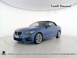 Bleu Usata 2015 BMW 218 M Sport Cabrio | 20.900 € (Ottimo prezzo)