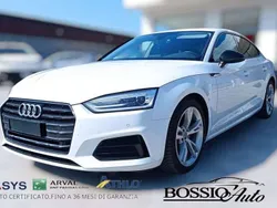 Bianco Usata 2018 Audi A5 Sportback S-Line Tre volumi | 27.000 € (Buon prezzo)