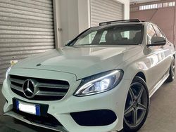 Bianco Usata 2017 Mercedes C220 AMG Tre volumi | 20.400 € (Molto cara)