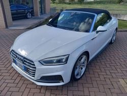 Bianco Usata 2018 Audi A5 Cabriolet Ambiente Cabrio | 22.900 € (Buon prezzo)