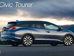 Grigio Usata 2015 Honda Civic Elegance Station wagon | 14.900 € (Molto cara)