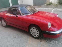 Rosso Usata 1987 Alfa Romeo Spider Quadrifoglio Cabrio | 15.500 €