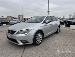 Argento Usata 2015 Seat Leon ST Business Station wagon | 6500 € (Buon prezzo)