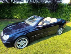 Blu Usata 2004 Mercedes CLK200 Elegance Cabrio | 12.900 € (Buon prezzo)