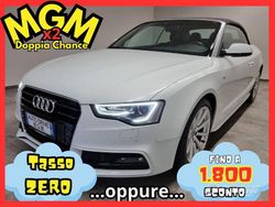 Bianco Usata 2016 Audi A5 Cabriolet S-Line Cabrio | 19.780 € (Buon prezzo)
