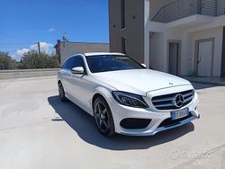 Bianco Usata 2016 Mercedes C220 AMG Station wagon | 16.999 € (Buon prezzo)