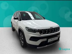 Bianco tetto nero Usata 2021 Jeep Compass Limited SUV | 22.900 € (Buon prezzo)