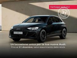 Nero mythos metallizzato Nuova 2025 Audi A3 Advanced Plus Tre volumi | 45.900 € (Molto cara)