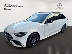 Bianco Usata 2024 Mercedes C300e AMG Line Premium Station wagon | 55.900 € (Molto cara)
