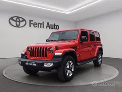 Rosso Usata 2021 Jeep Wrangler Unlimited Sahara SUV | 45.900 € (Buon prezzo)