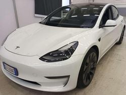 Bianco Usata 2021 Tesla Model 3 Performance Tre volumi | 24.900 € (Ottimo prezzo)