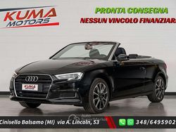 Nero Usata 2017 Audi A3 Cabriolet Advanced Cabrio | 23.400 €