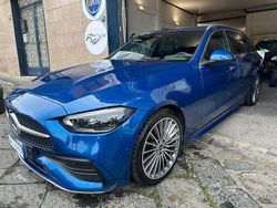 Blu Usata 2021 Mercedes C220 AMG line Station wagon | 34.500 € (Buon prezzo)