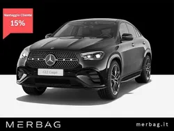 Nero Nuova 2025 Mercedes GLE350 AMG Line Premium Coupé | 107.030 € (Molto cara)