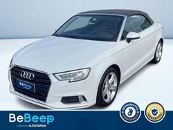 Bianco Usata 2018 Audi A3 Cabriolet Sport Cabrio | 19.900 € (Buon prezzo)