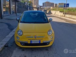 Giallo Usata 2009 Fiat 500 Lounge Tre volumi | 4700 € (Buon prezzo)