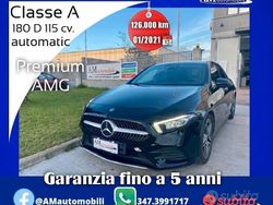 Nero Usata 2021 Mercedes A180 Premium Tre volumi | 26.500 € (Buon prezzo)