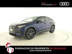 Blu navarra metallizzato Usata 2024 Audi Q4 e-tron Ambiente SUV | 43.900 € (Cara)