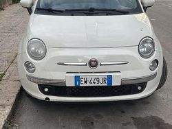 Bianco Usata 2014 Fiat 500 Lounge Cabrio | 10.000 € (Buon prezzo)
