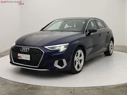 Blu navarra metallizzato Usata 2020 Audi A3 Advanced Plus Tre volumi | 27.900 € (Molto cara)