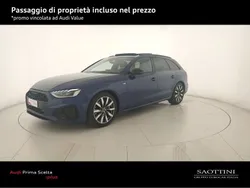 9w blu ascari metallizzato Usata 2023 Audi A4 S-Line Station wagon | 36.900 € (Buon prezzo)