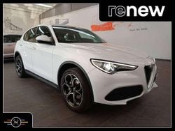 Bianco metallizzato Usata 2019 Alfa Romeo Stelvio Super SUV | 23.600 € (Buon prezzo)